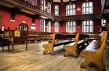 Image 26The Oxford Union debate chamber. Called the "world's most prestigious debating society", the Oxford Union has hosted leaders and celebrities. (from Culture of the United Kingdom)