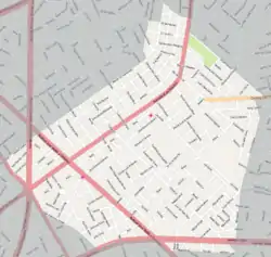 Street map of Unión