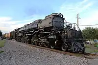 UP "Big Boy", an example of a simple Mallet. This type is generally regarded as the largest steam locomotive in the world.