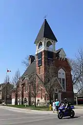 Old Unionville church, built by the architect of Casa Loma