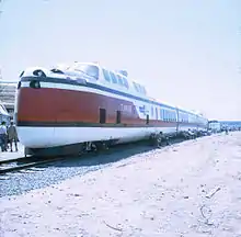 TurboTrain on display at Transpo '72