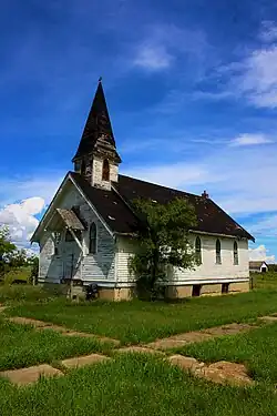 Old church in Wartime