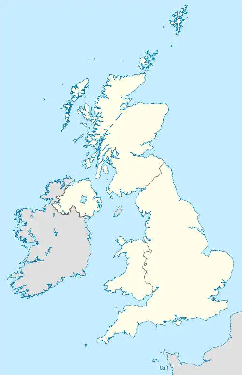 2001–02 Celtic League is located in the United Kingdom