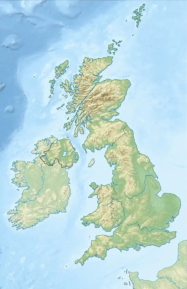 Carter Bar is located in the United Kingdom