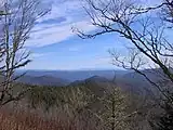 View from the Snake Den Ridge Trail/Appalachian Trail junction