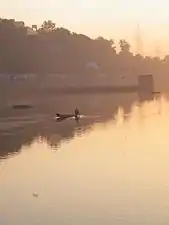 A view of the Bhojtal & Raja Bhoj Road.