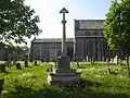 The war memorial located at the church of All Saints