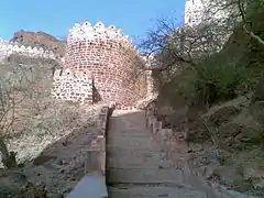 View of fort during Upstairs