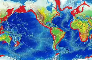 Image 25Areas of upwelling in red (from Pelagic fish)