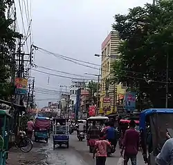 Cityscape of Kanchrapara