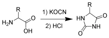 The Urech hydantoin synthesis