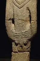 Urfa man holding his phallus with both hands