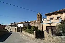 Street of Urriés, Zaragoza, Spain