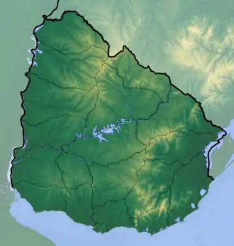 Cerro Pan de Azúcar is located in Uruguay