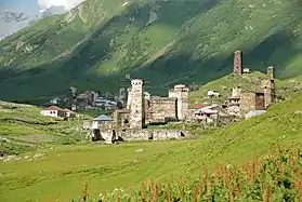 Svaneti defensive tower houses