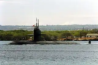 Uss Buffalo departing Pearl Harbor