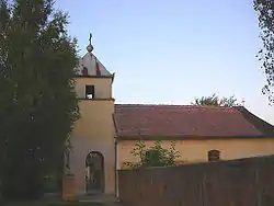 The old Birth of Blessed Virgin Mary Catholic Church.