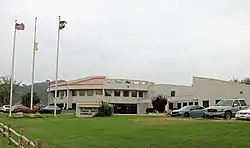 The Ute Mountain Ute Tribal Office Complex in Towaoc.