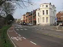 Image 34Utrecht has specially painted bicycle-only lanes. (from Road traffic safety)