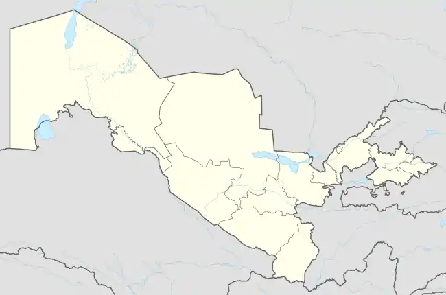 Yangiobod is located in Uzbekistan