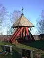 The Vättaks Church belfry.