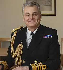 Adm Sir Tim Fraser KCB ADC