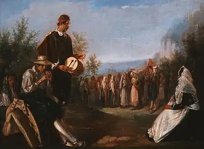 Dance in Corfu by Dionysios Vegias