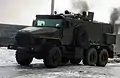 Internal Troops demonstrating the Ural-4320VV on Internal Troops Day of 2016