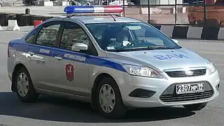 ВАИ Ford Focus patrol car.