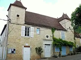 The town hall in Vaillac