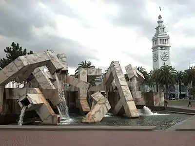 Across The Embarcadero from the Ferry Building (2013)