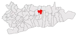 Location in Călărași County