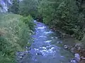 Valira del Nord, a Valira tributary, from Pont de Sant Antoni