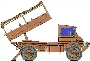 Valkiri multiple rocket launcher system