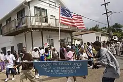 Second line parade in Central City, 2009