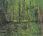 Trees and Undergrowth, 1887, Van Gogh Museum, Amsterdam (F309a)