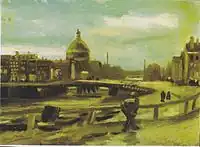 View of Amsterdam from Central Station, October 1885, P. and N. de Boer Foundation, Amsterdam (F113)