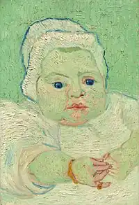 Roulin's Baby, 1888, Oil on Canvas, National Gallery of Art, Washington, D.C. (F440)