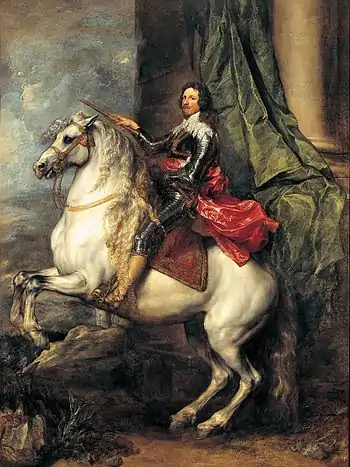 Equestrian Portrait of Thomas Francis, Prince of Carignano, 1634