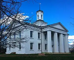 Image 45Vandalia State House, the former state capitol. It was built in 1836 and is maintained by the Illinois Historic Preservation Agency. Photo credit: Art davis (from Portal:Illinois/Selected picture)