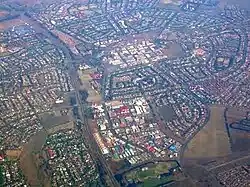 Vanderbijlpark from the air