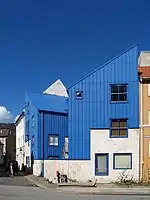 The Blue Corner: Social housing by Tegnestuen Vandkunsten