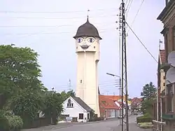 The water tower in Sakskøbing