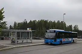 Bus terminus on Kivivuorentie