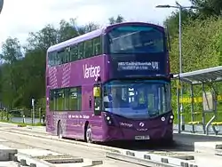 Image 35Level-boarding onto a double-decker bus on the Leigh-Salford-Manchester Bus Rapid Transit (from Guided bus)