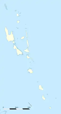 Uri is located in Vanuatu