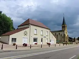 The town hall in Varenne-Saint-Germain