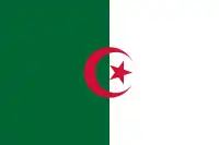 Variant of the flag of the Provisional Government of the Algerian Republic (1958–1962)