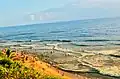 Varkala Beach, Kerala is the highest Cliff beach in india