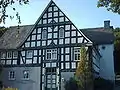 Timber framing at the Vaspach estate